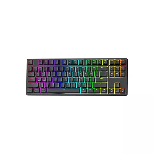 Monka A87 Pro TKL Tri Mode RGB Mechanical Keyboard (Brown Switch)