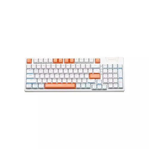 MONKA AE98 Tri-Mode RGB Mechanical Keyboard (Yellow Switch)