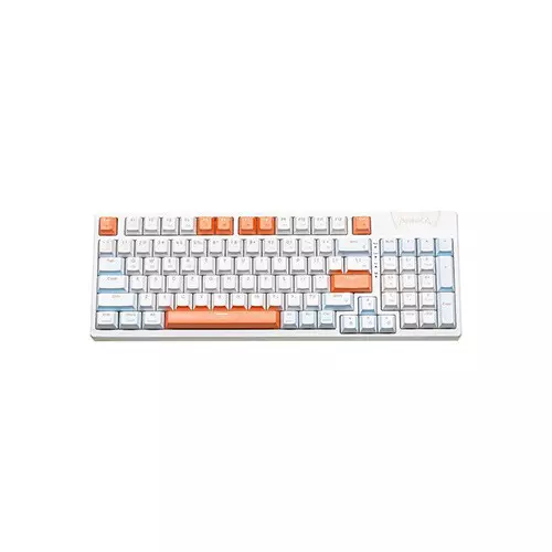 MONKA AE98 Tri-Mode RGB Mechanical Keyboard (Red Switch)