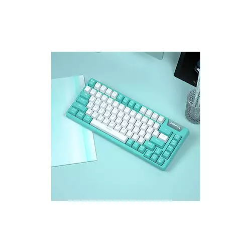 MONKA AE75 Wired Gasket RGB Hotswappable Mechanical Keyboard (Cherry Pink)-gallery-1