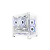 Power Train G777 Mid Tower ATX Gaming Desktop Case (White)-1