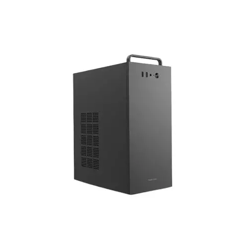 Power Train PT-M477 Mid-Tower ATX Desktop Case with 200W Power Supply (Black)
