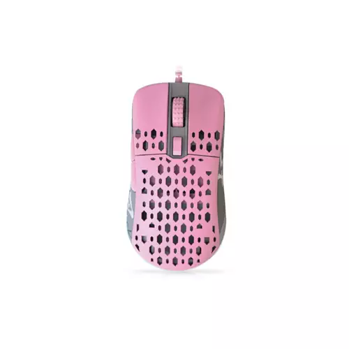 DARMOSHARK M1 PMW3389 WIRED GAMING MOUSE PINK