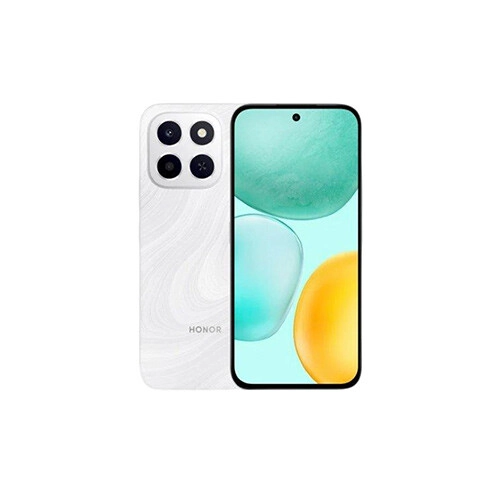 Honor X6c 6GB RAM 128GB ROM TFT 6.61 Inch Smartphone (Moonlight White)