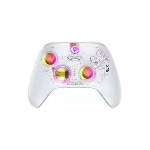 EasySMX X15 RGB Tri-Mode Wireless With Hall Joystick Controller