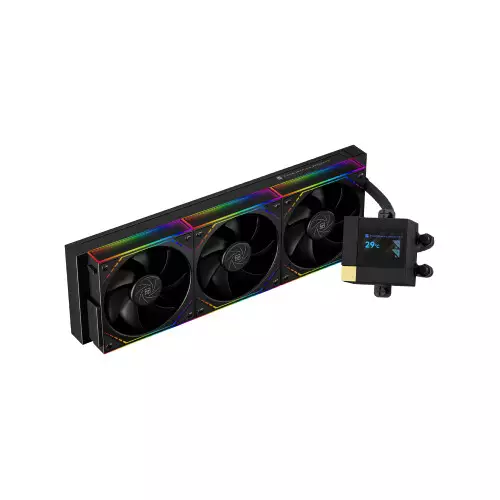 Thermalright Core Matrix 360 Vision ARGB CPU Cooler with Display (Black)-gallery-2