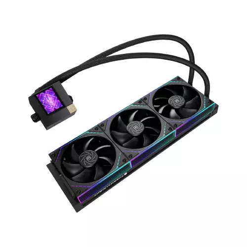 Thermalright Core Matrix 360 Vision ARGB CPU Cooler with Display (Black)