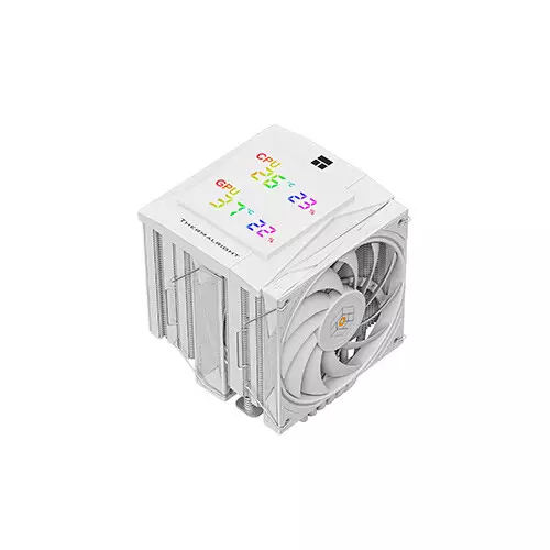 Thermalright Royal Knight 120 Digital CPU Air Cooler (White)