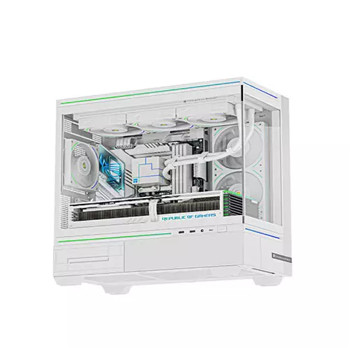 Thermalright M10W M-ATX Desktop Case (White)