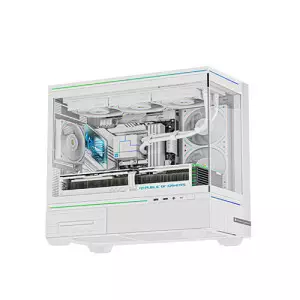 Thermalright M10W M-ATX Desktop Case (White)