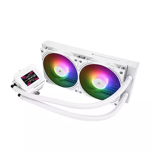 Thermalright Frozen Warframe 240 SE ARGB Liquid CPU Cooler (White)-gallery-1