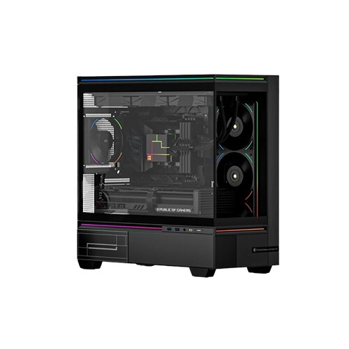 Thermalright TL-M10 Mid-Tower ATX  Case (Black) - 1