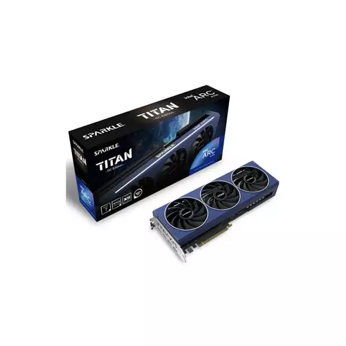 SPARKLE INTEL ARC A750 8GB DDR6 TITAN OC EDITION TRIPLE FAN GRAPHICS CARD