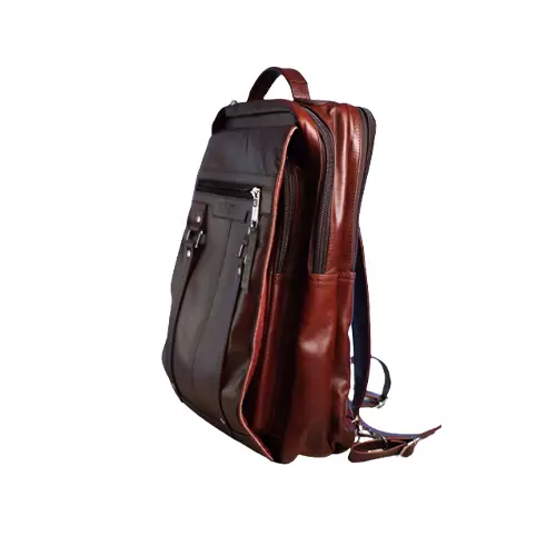 ELECTRON SMART LEATHER BUSINESS BACKPACK-gallery-1