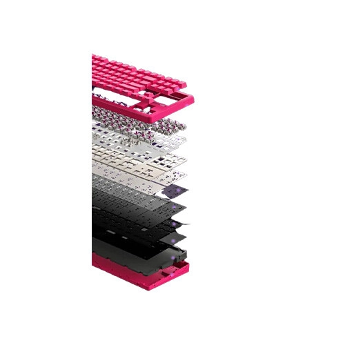 Xinmeng S87 Pro Dual HE Tri Mode Gasket Mechanical Keyboard Blackberry - 1