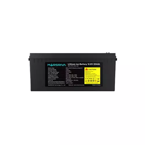 Marsriva MR-LFP12-200-LAR 2.61Wh Grade A LiFePO4 Battery