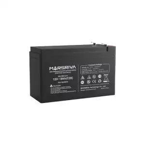 Marsriva MR-PBU12-9 12V 9.0Ah Valve Regulated Sealed Lead-Acid Battery