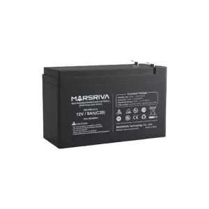 Marsriva MR-PBU12-9 12V 9.0Ah Valve Regulated Sealed Lead-Acid Battery