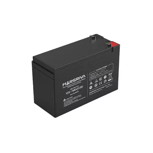 Marsriva MR-PBU12-9 12V 9.0Ah Valve Regulated Sealed Lead-Acid Battery-gallery-2