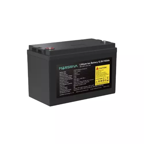 Marsriva MR-LBP12-100-LAR 12.8V /100Ah Bluetooth module for APP Energy Battery