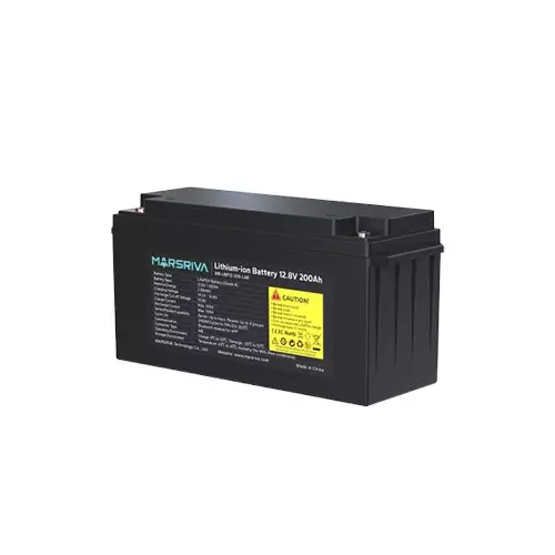 Marsriva MR-LBP12-200-LAR 12.8V /200Ah Bluetooth Module Energy Battery-gallery-1