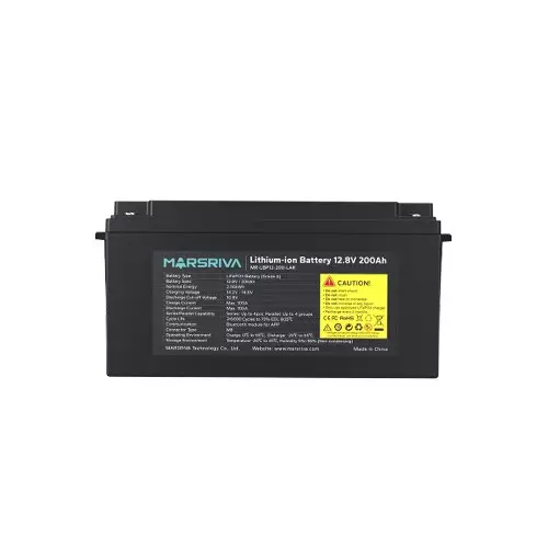 Marsriva MR-LBP12-200-LAR 12.8V /200Ah Bluetooth Module Energy Battery-gallery-3