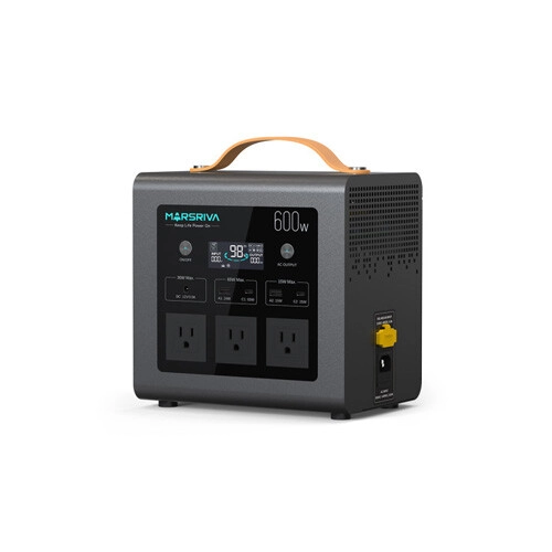 Marsriva MP6 Plus 600W LiFePO4 Battery Portable Power Station - 1