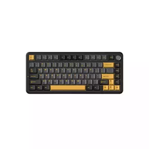 MONKA K75 Tri Mode Gasket Mechanical Keyboard (Starshine Orange)
