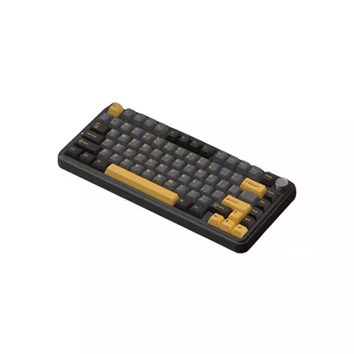 MONKA K75 Tri Mode Gasket Mechanical Keyboard (Starshine Orange)-gallery-1