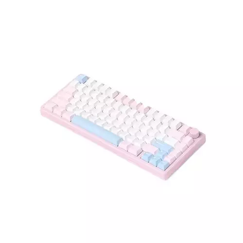 MONKA A75 Aluminum Tri-Mode Wireless Mechanical Keyboard (Pink)-gallery-1