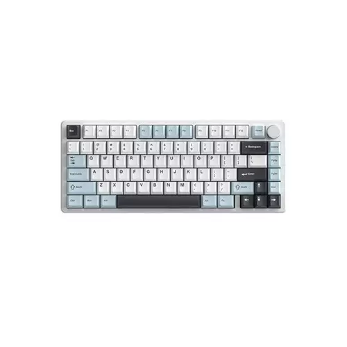 MONKA A75 Aluminum Tri-Mode Wireless Mechanical Keyboard (Mountain Blue)