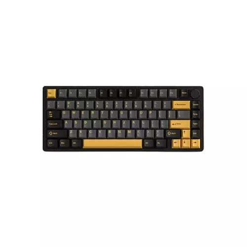 MONKA A75 Aluminum Tri-Mode Wireless Mechanical Keyboard (Flare Orange)