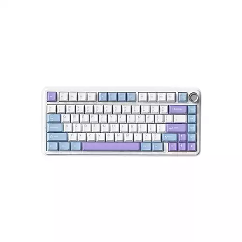 MONKA K75 Tri Mode Gasket Mechanical Keyboard (Wave Purple)