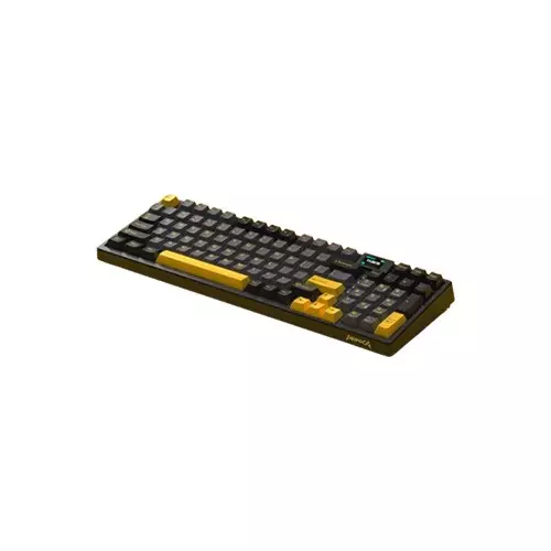 MONKA 3098 PRO V2 Tri Mode RGB Hot swappable Mechanical Keyboard (Star Flare Orange) - 2