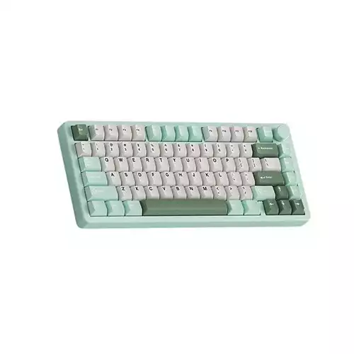 MONKA A75 MAX Aluminum Tri-Mode Wireless Mechanical Keyboard (Green Mirror)