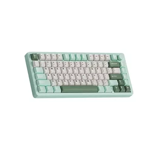 MONKA A75 MAX Aluminum Tri-Mode Wireless Mechanical Keyboard (Green Mirror)