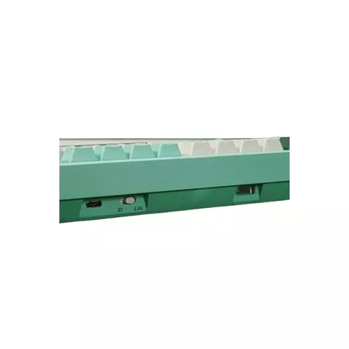 MONKA A75 MAX Aluminum Tri-Mode Wireless Mechanical Keyboard (Green Mirror)-3
