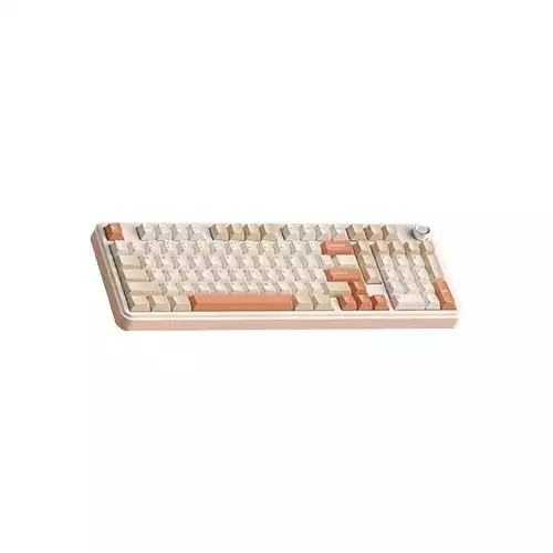 Monka K100 Tri Mode Wireless Hot-Swappable Mechanical Keyboard (Autumn)