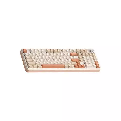 Monka K100 Tri Mode Wireless Hot-Swappable Mechanical Keyboard (Autumn)