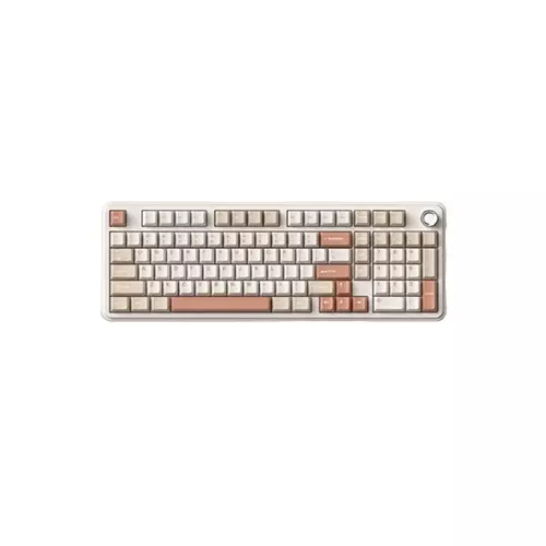 Monka K100 Tri Mode Wireless Hot-Swappable Mechanical Keyboard (Autumn)-1