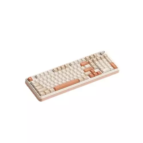 Monka K100 Tri Mode Wireless Hot-Swappable Mechanical Keyboard (Autumn)-2