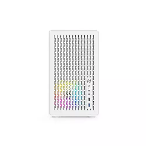 T-Wolf XPLENDER X5 BH ARGB MINI-ITX Portable Casing (White)-gallery-1