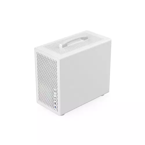 T-Wolf XPLENDER X5 BH ARGB MINI-ITX Portable Casing (White)-gallery-3
