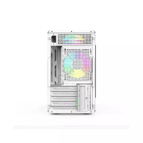 T-Wolf XPLENDER X5 BH ARGB M-ATX Portable Casing (White)-gallery-4