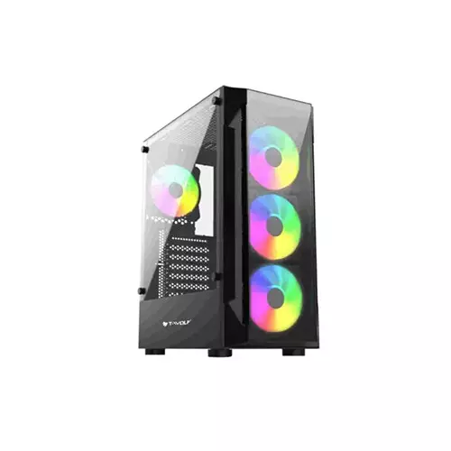 T-wolf Platina X4 ARGB Mid-Tower ATX Gaming Case