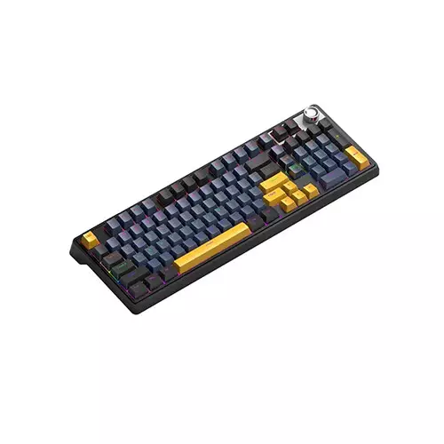 T-WOLF T78 RGB Tri Mode Red Switch Mechanical Gaming Keyboard (Black)-gallery-1