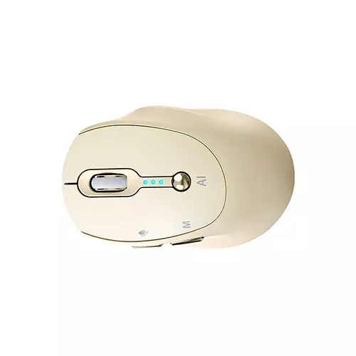 T-Wolf M7 Dual Mode Silent Smart AI Wireless Mouse (Yellow)-gallery-3