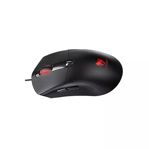 T-wolf G550 RGB 7200 DPI Gaming Mouse With Gengar Kuromi Sticker (Black)-gallery-1