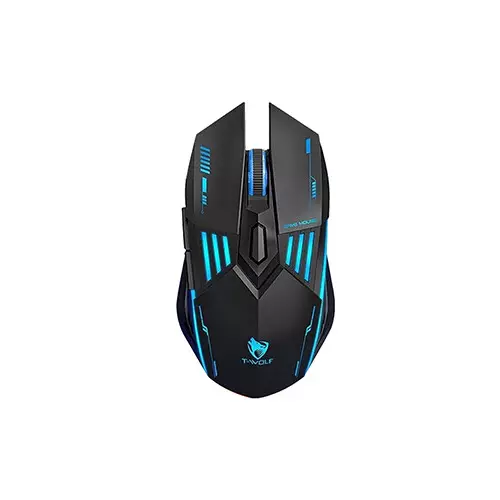 T-WOLF X7 Tri-mode LED Lighting Gaming Mouse (Black)