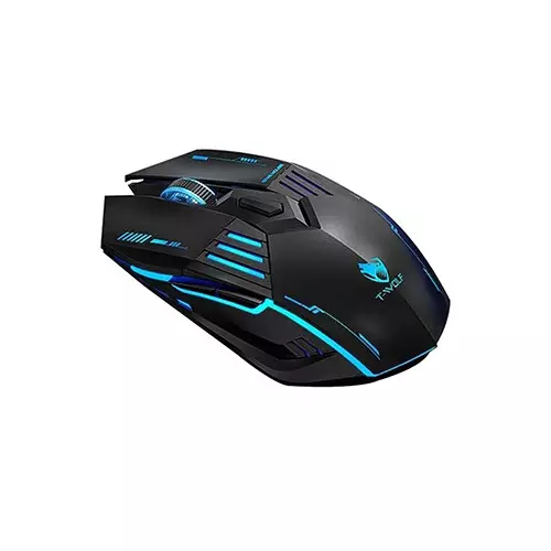 T-WOLF X7 Tri-mode LED Lighting Gaming Mouse (Black)-gallery-2